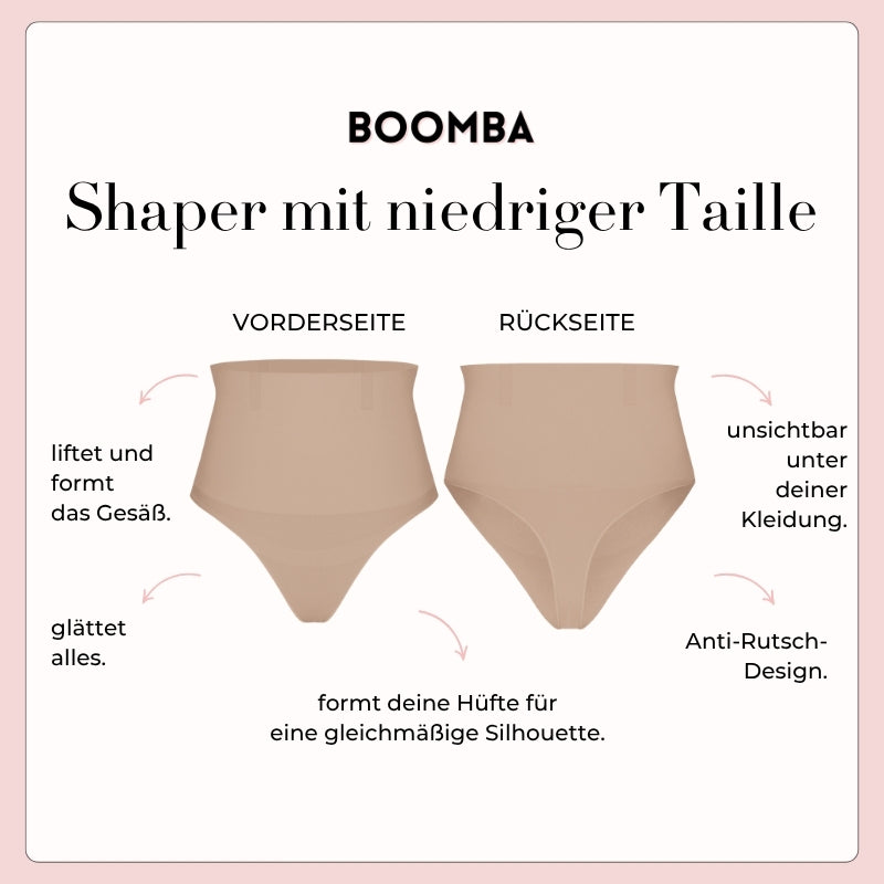 BOOMBA®-Shaper mit niedriger Taille