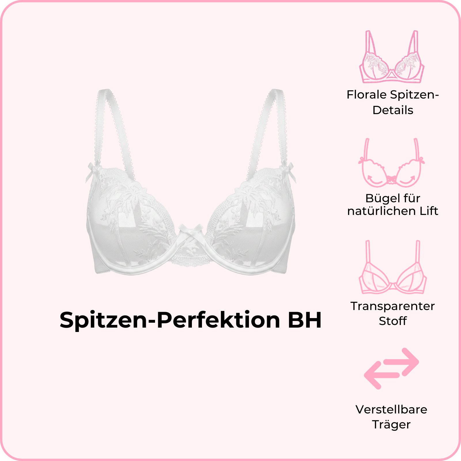 Spitzen-Perfektion BH