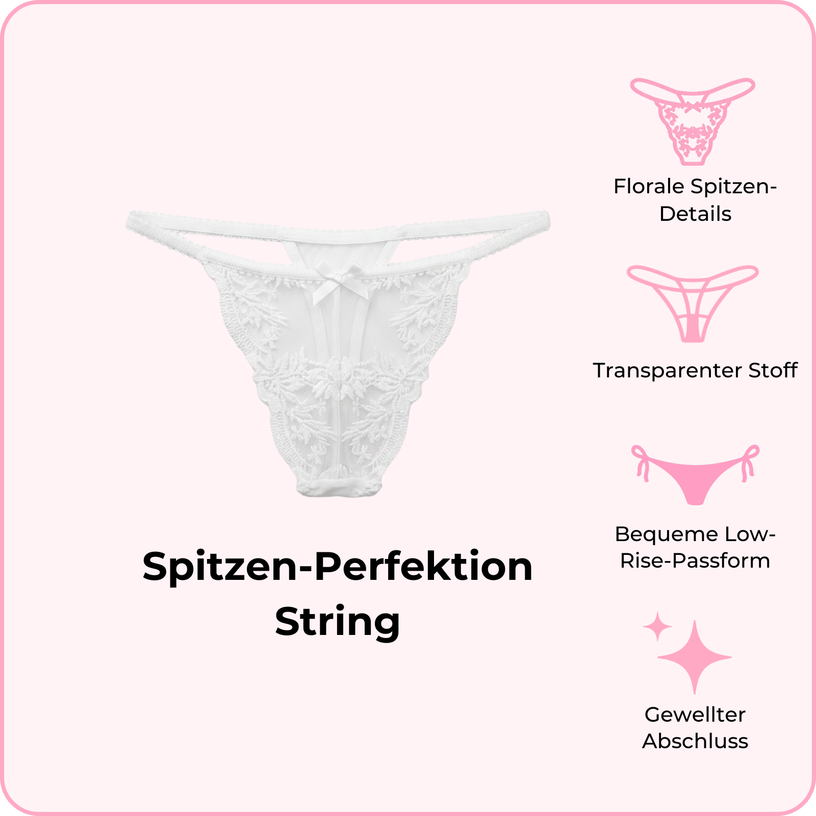 Spitzen-Perfektion String