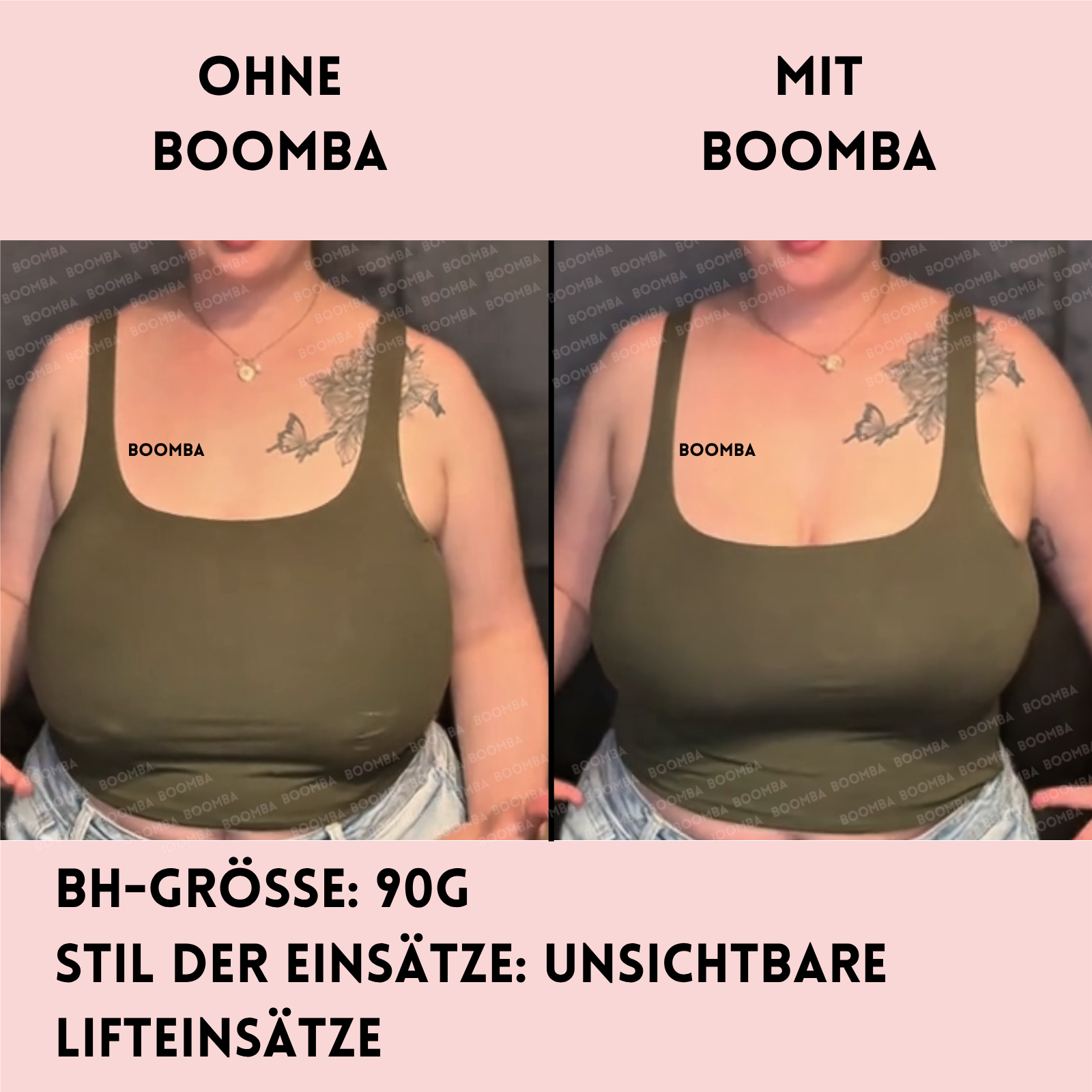 Unsichtbare Lifteinsätze SIZE_J