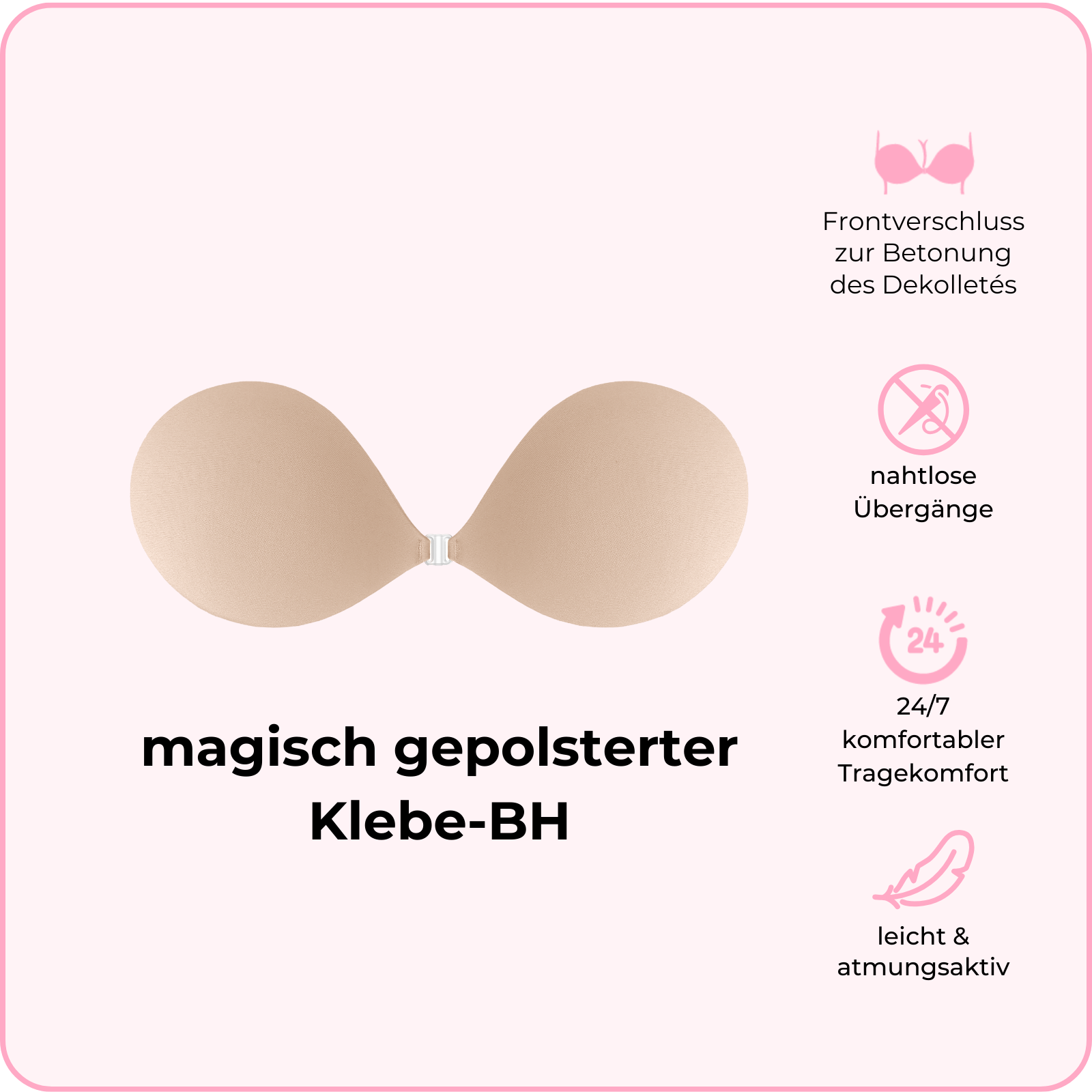 Magisch Gepolsterter Klebe-BH