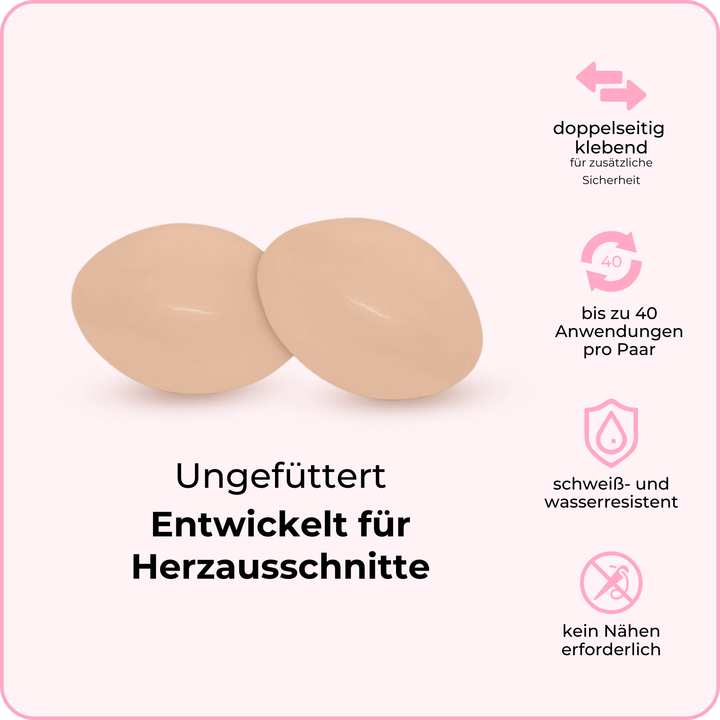 Subtiler Lift Einlagen - beige